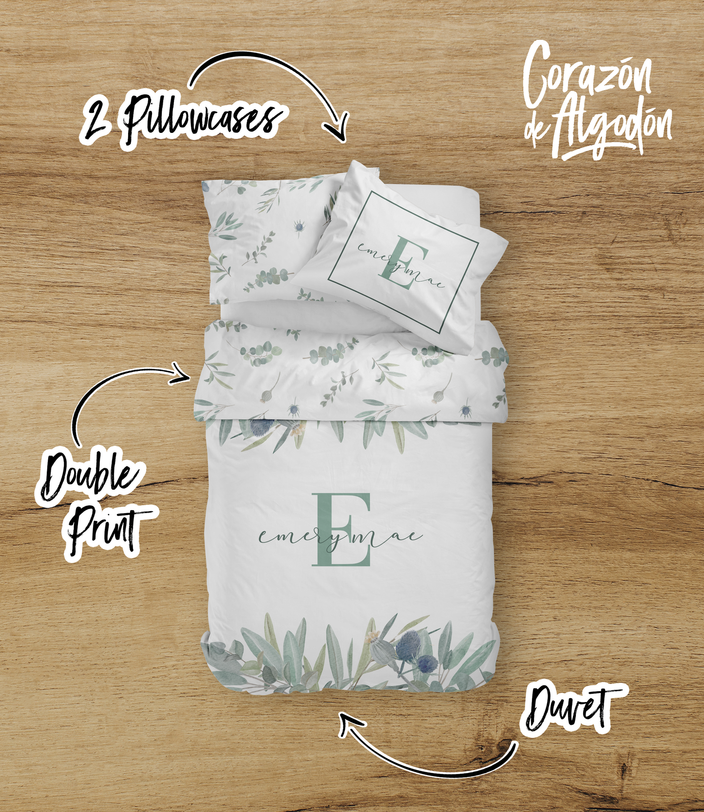 Greenery Bedding set