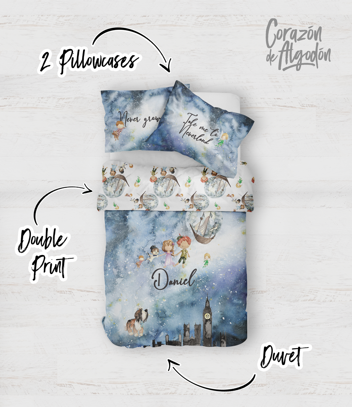 Peter Pan Bedding set