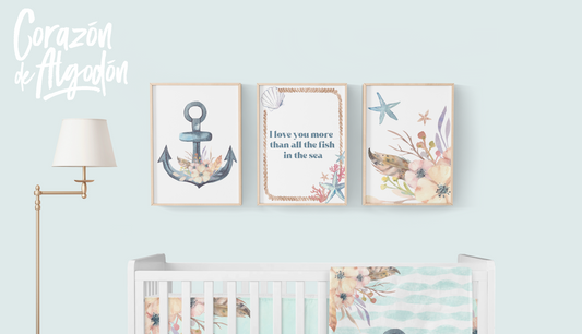 Floral Anchor 3 Digital Files