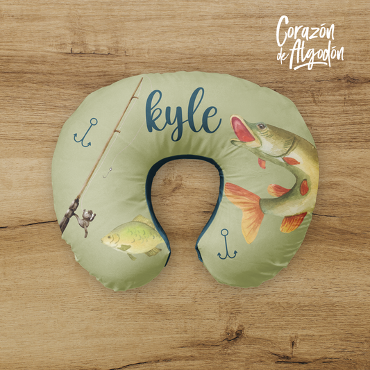 Fishing Nursing Pillow Cover