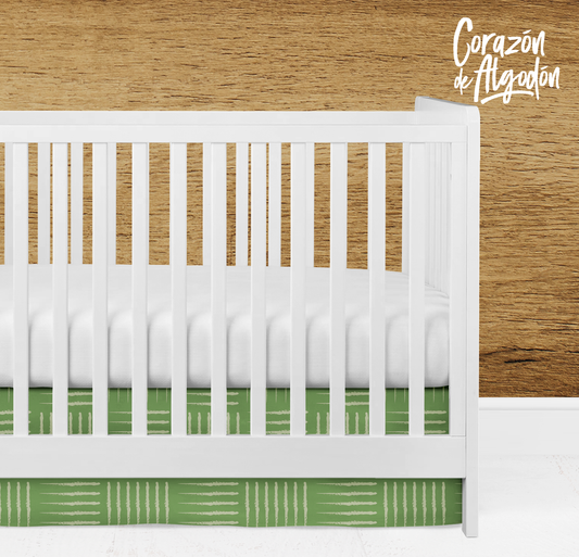 Realistic Safari Crib Skirt