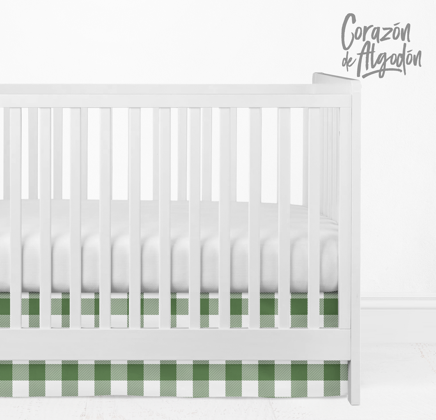Bear Woods Crib Skirt