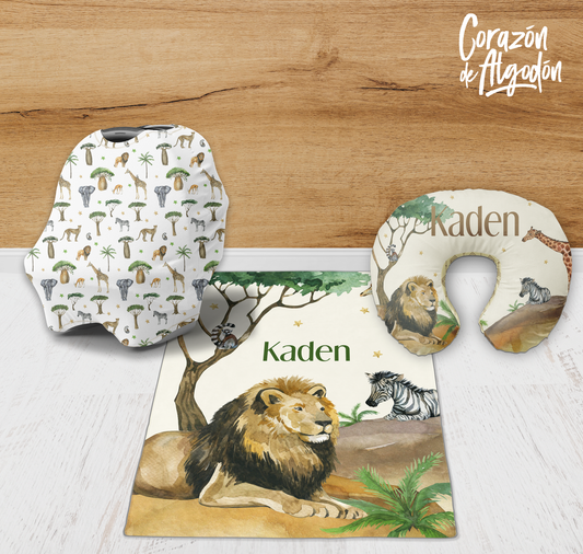 Realistic Safari Newborn kit