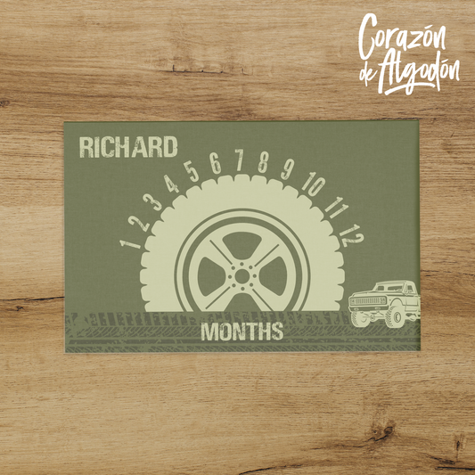 Pickup Milestone Blanket