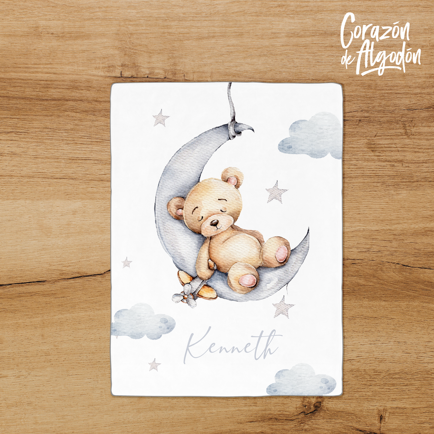 Bear Boy Fleece blanket