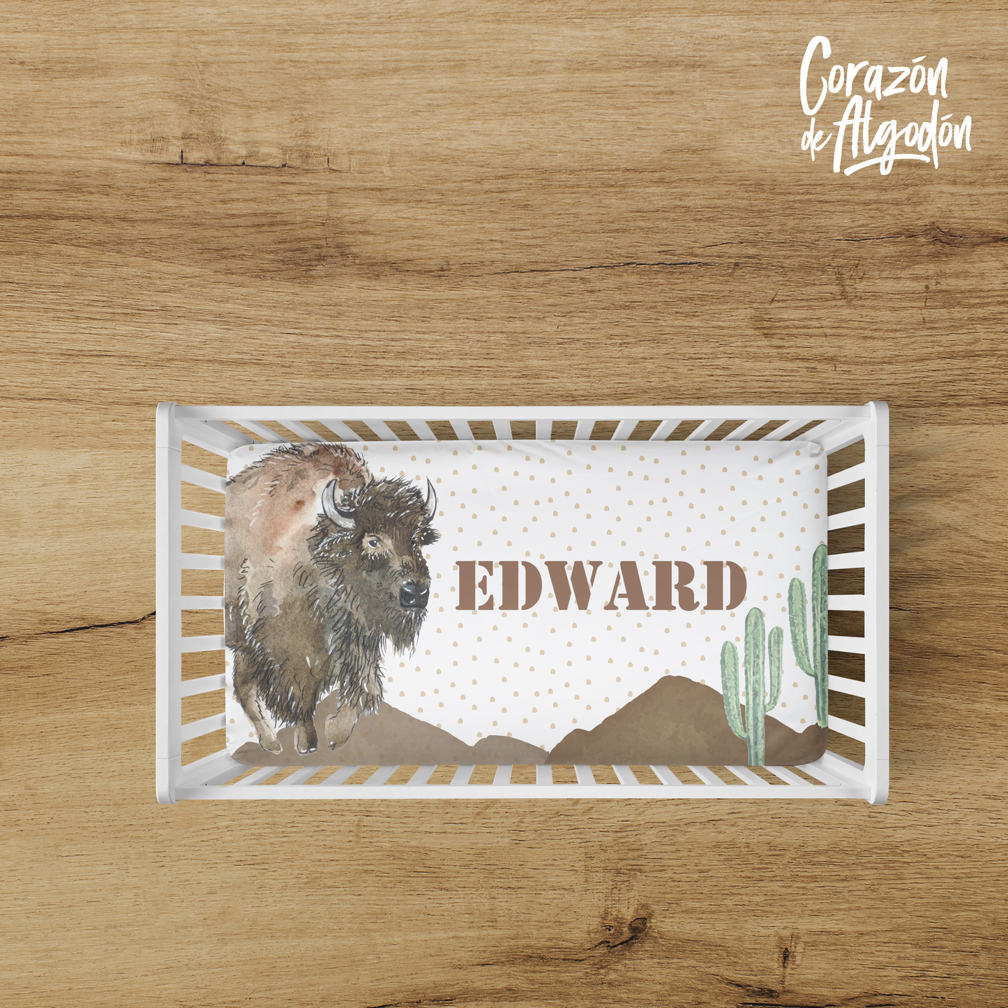 Buffalo Fitted sheet