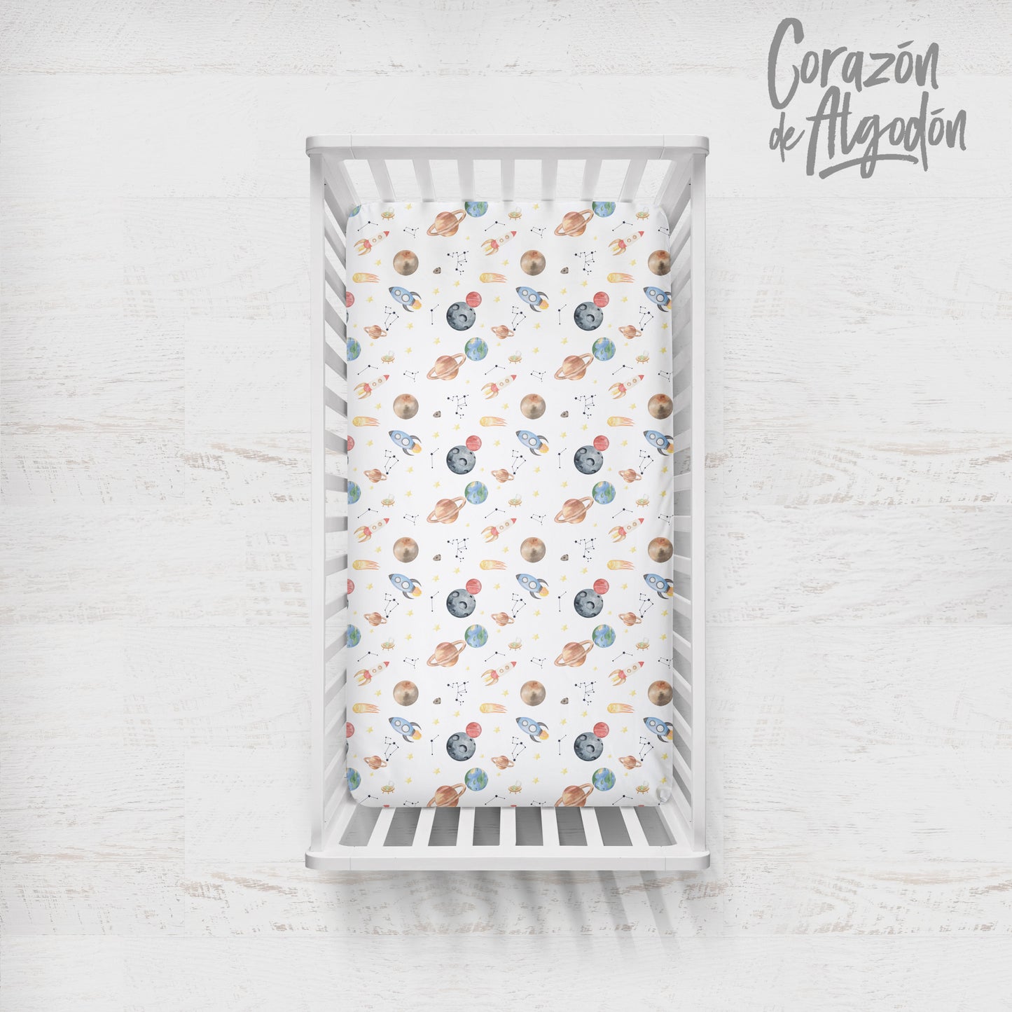 Boy Astronaut Crib Bedding Set