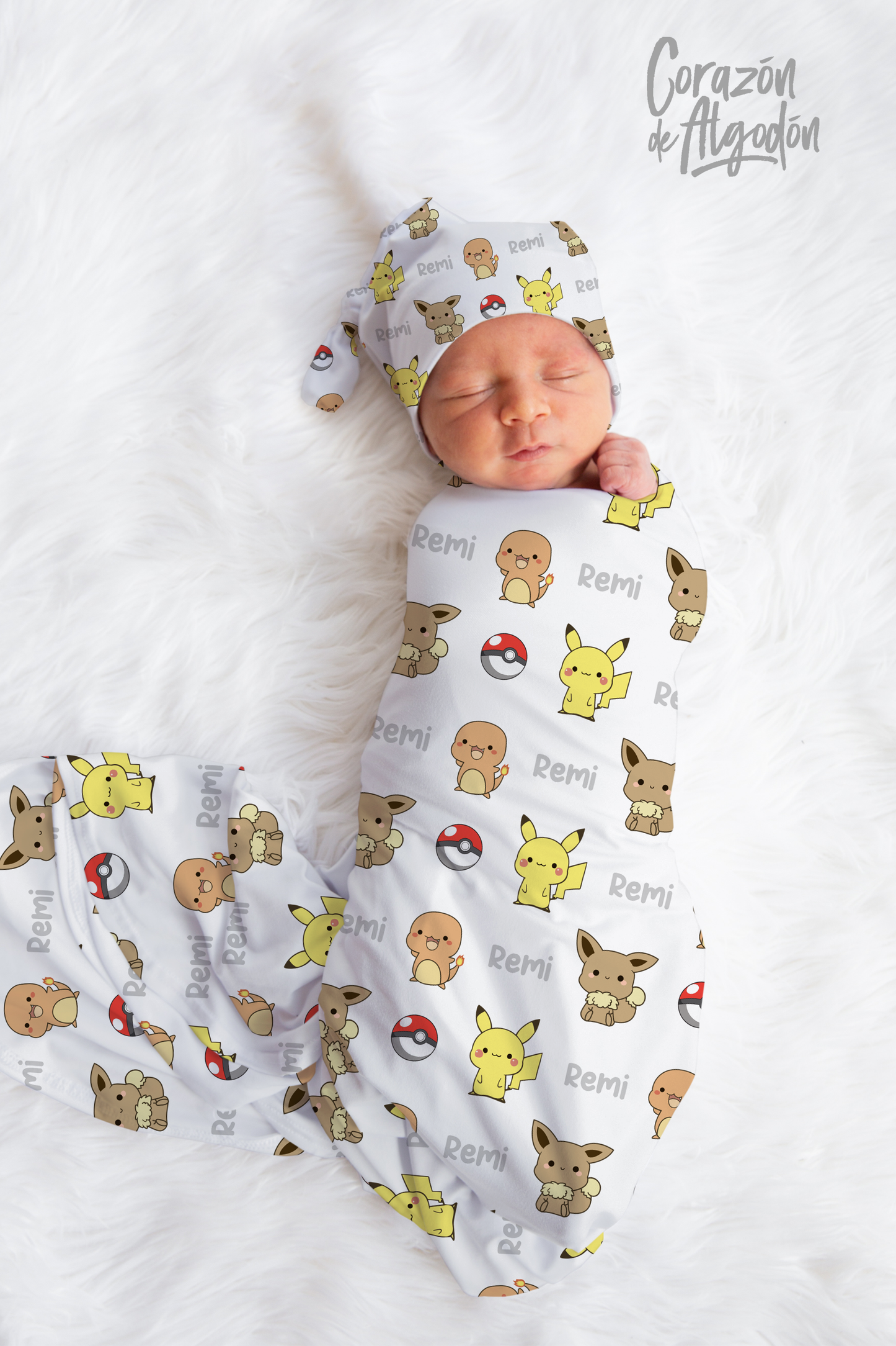 Pokemon Boy Swaddle