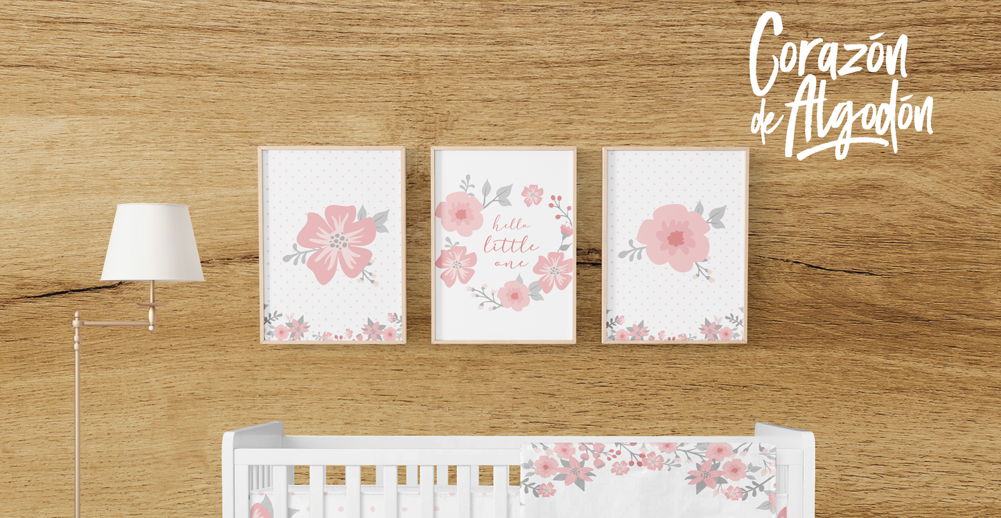 Floral Initial 3 Digital Files
