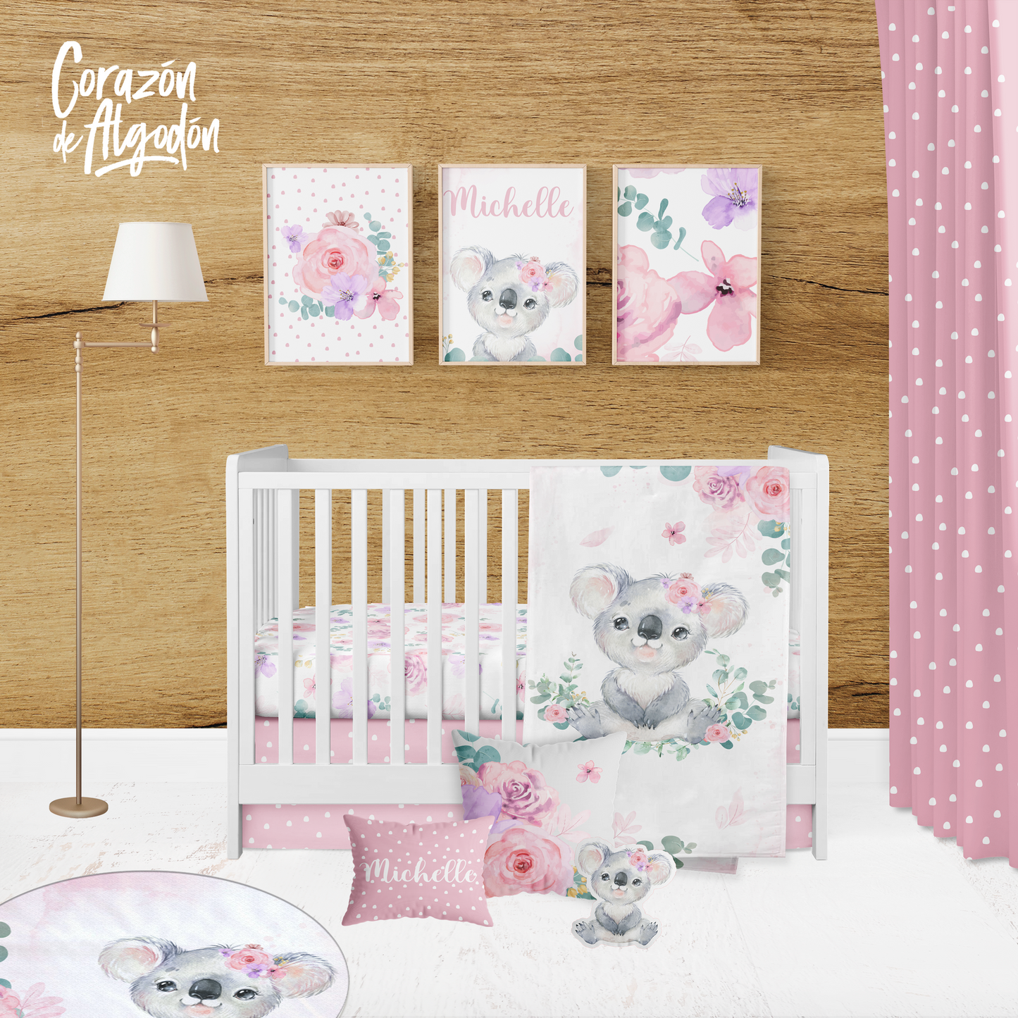 Koala Crib Bedding Set