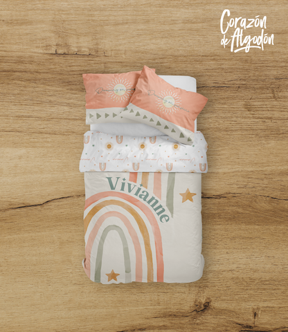 Sunny Rainbow Bedding set