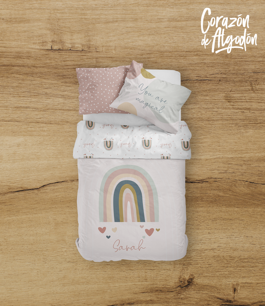 Pastel Rainbow Bedding set