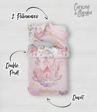 Princess Castle Bedding set