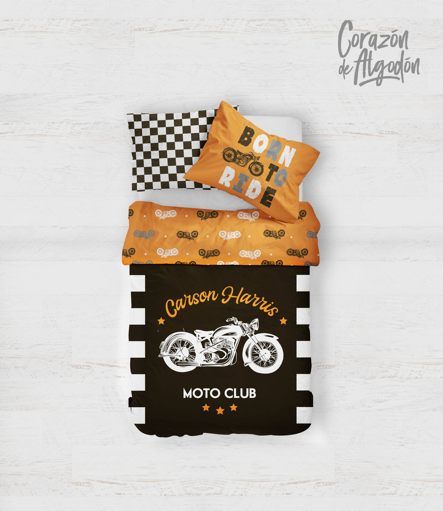 Moto Club Bedding set