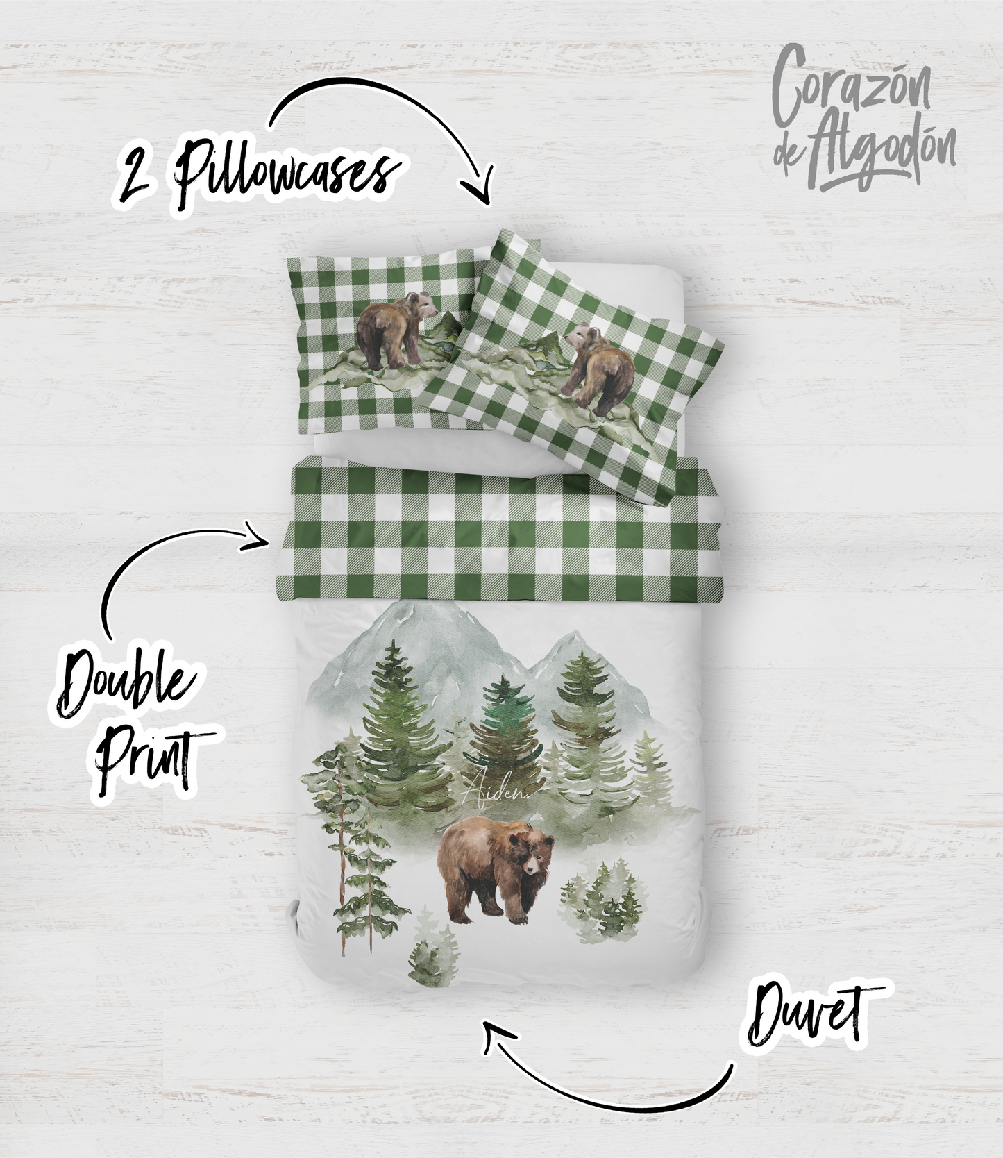 Bear Woods Bedding set