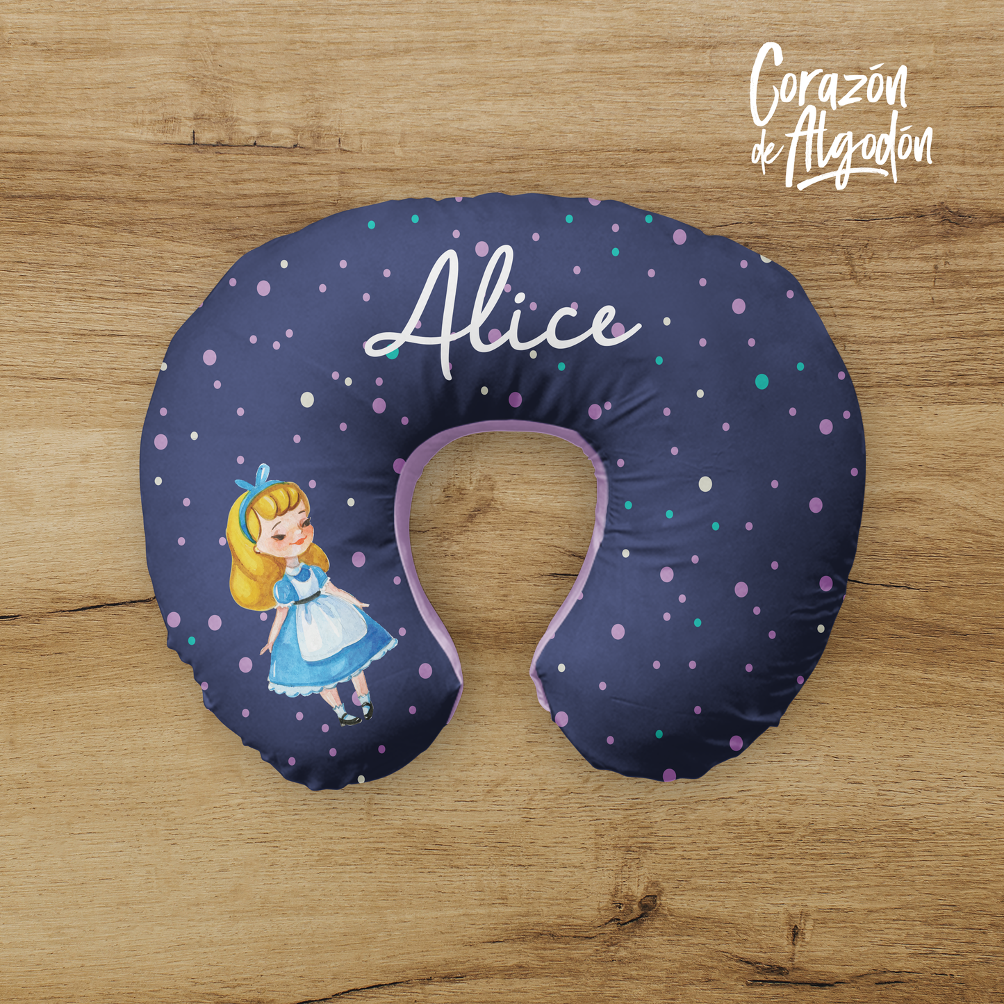 Alice in wonderland Nursing Pillow Cover