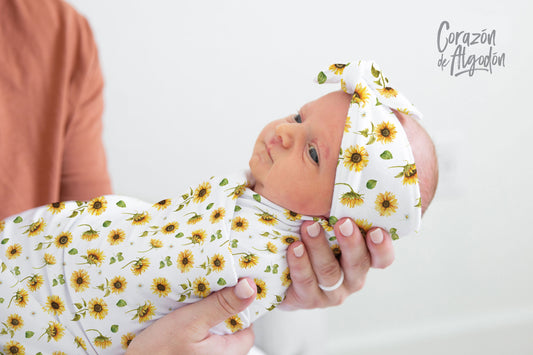 Sunflower Swaddle