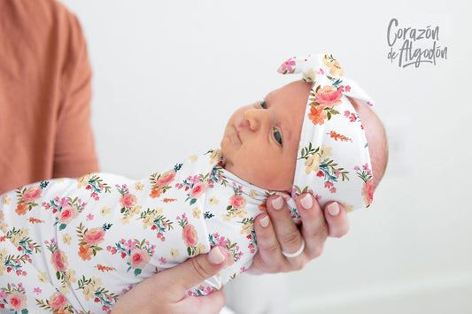 Yellow Flower Swaddle