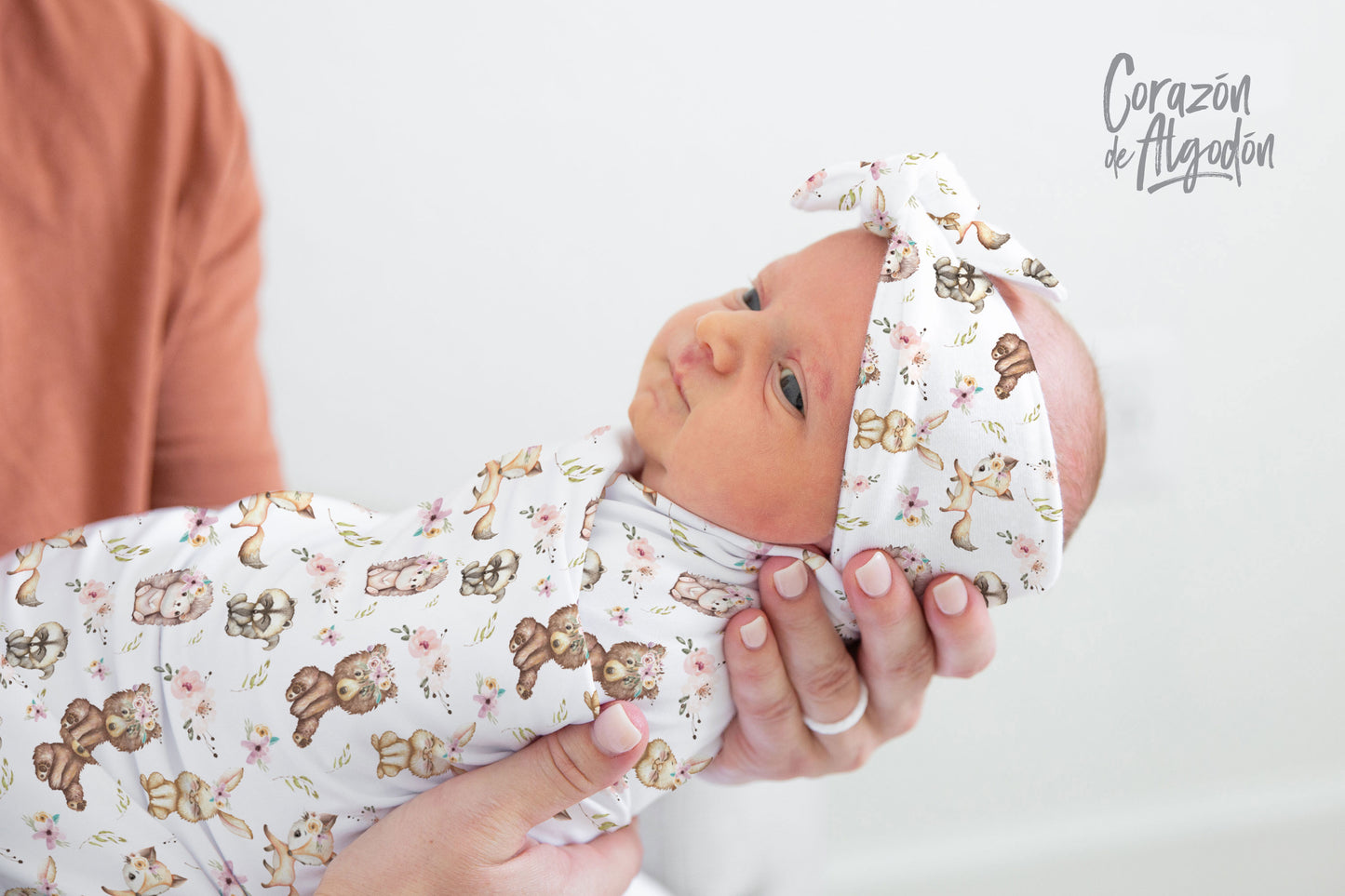 Woodland Girl Swaddle