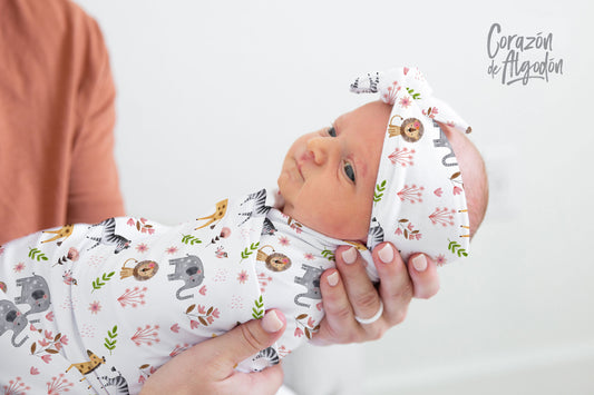 Girl Jungle Swaddle