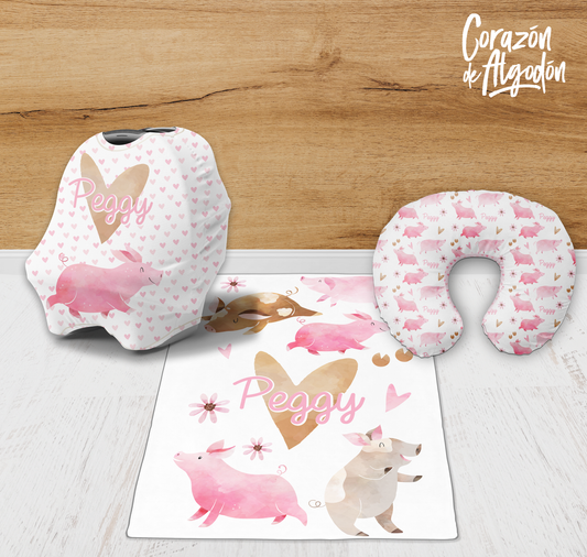 Heart Pigs Newborn kit