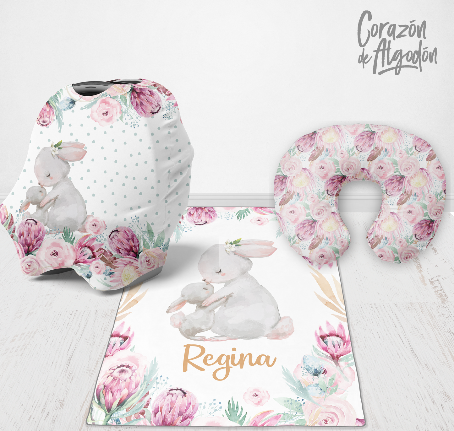 Floral Bunny Newborn kit