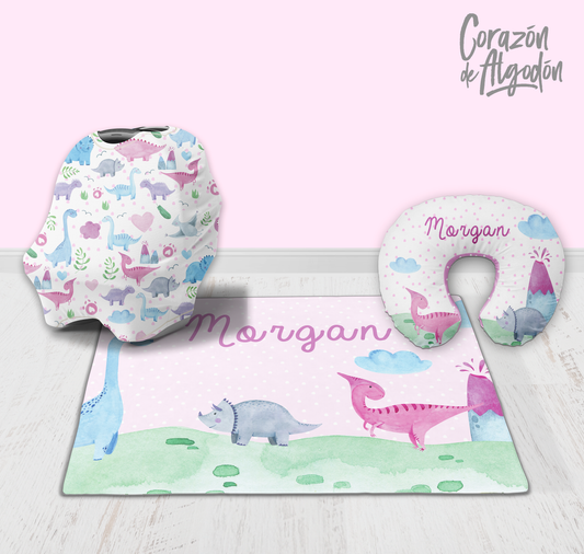 Pink Dinosaur Newborn kit