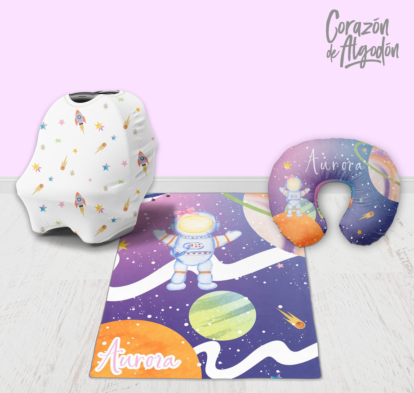 Girl Astronaut Newborn kit