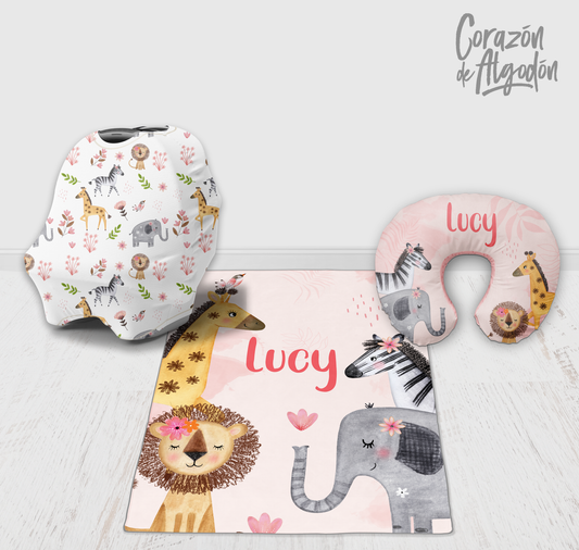 Girl Jungle Newborn kit