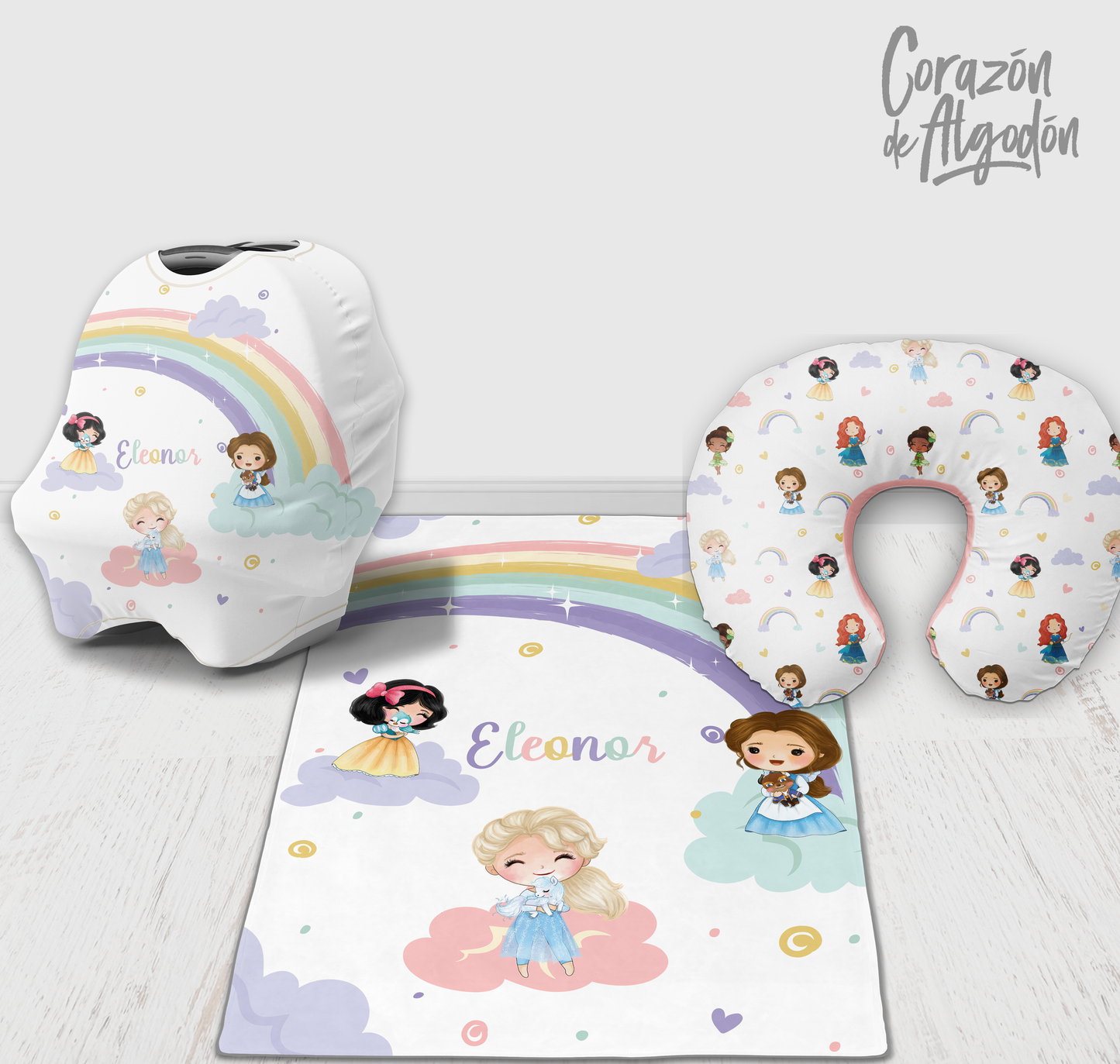 Princess and Rainbows Newborn kit