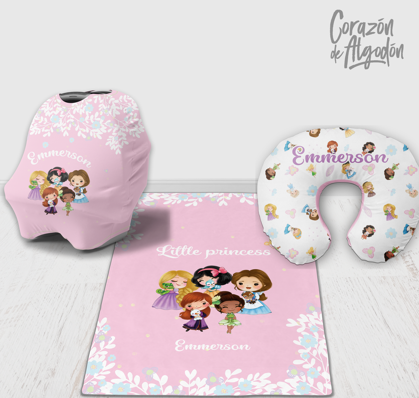 Princess and Flowers Newborn kit