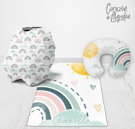 Watercolor Rainbow Newborn kit