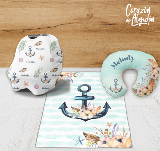 Floral anchor Newborn kit