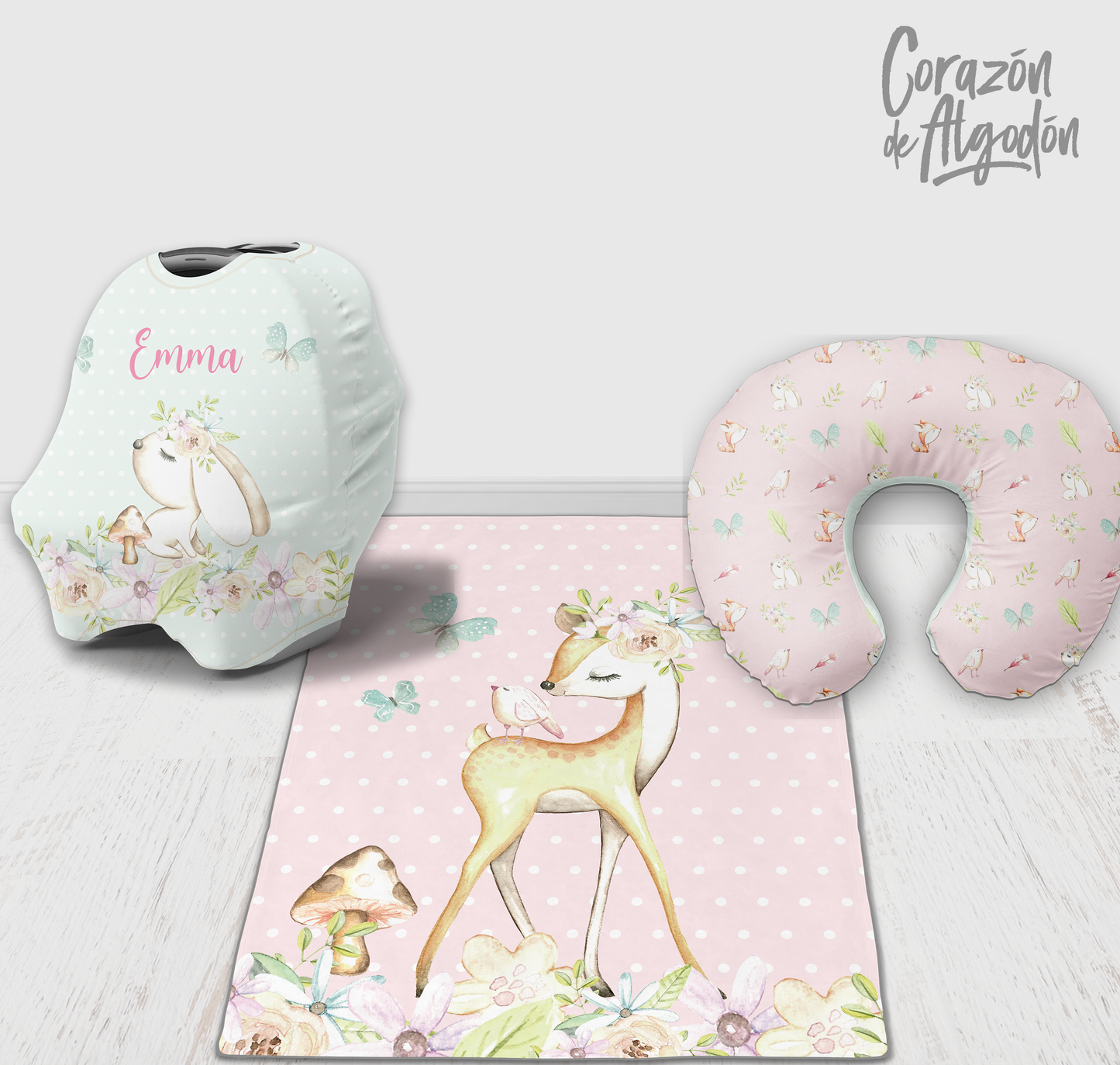 Girl Animals Newborn kit