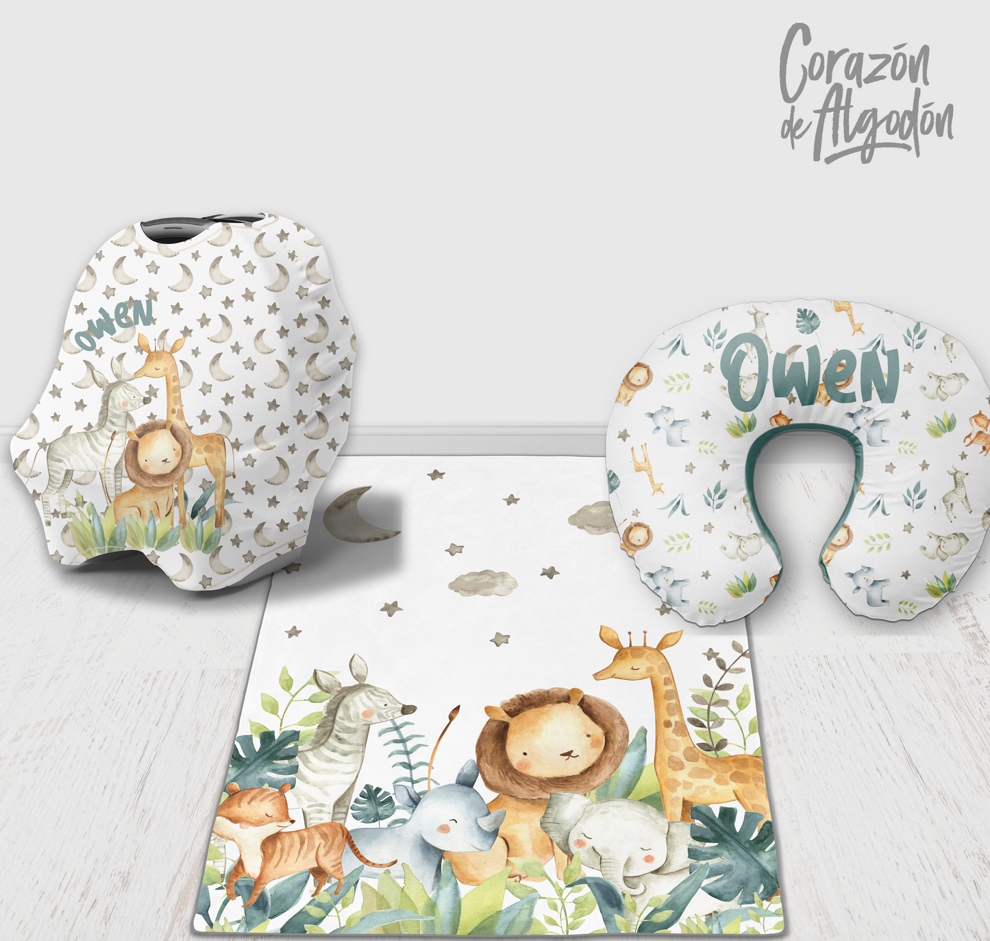 Safari Boy Newborn kit