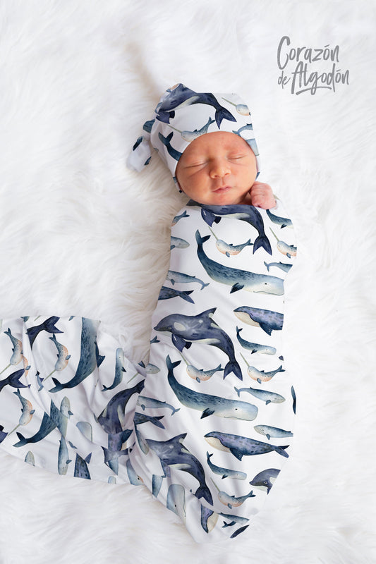 Whale Swaddle