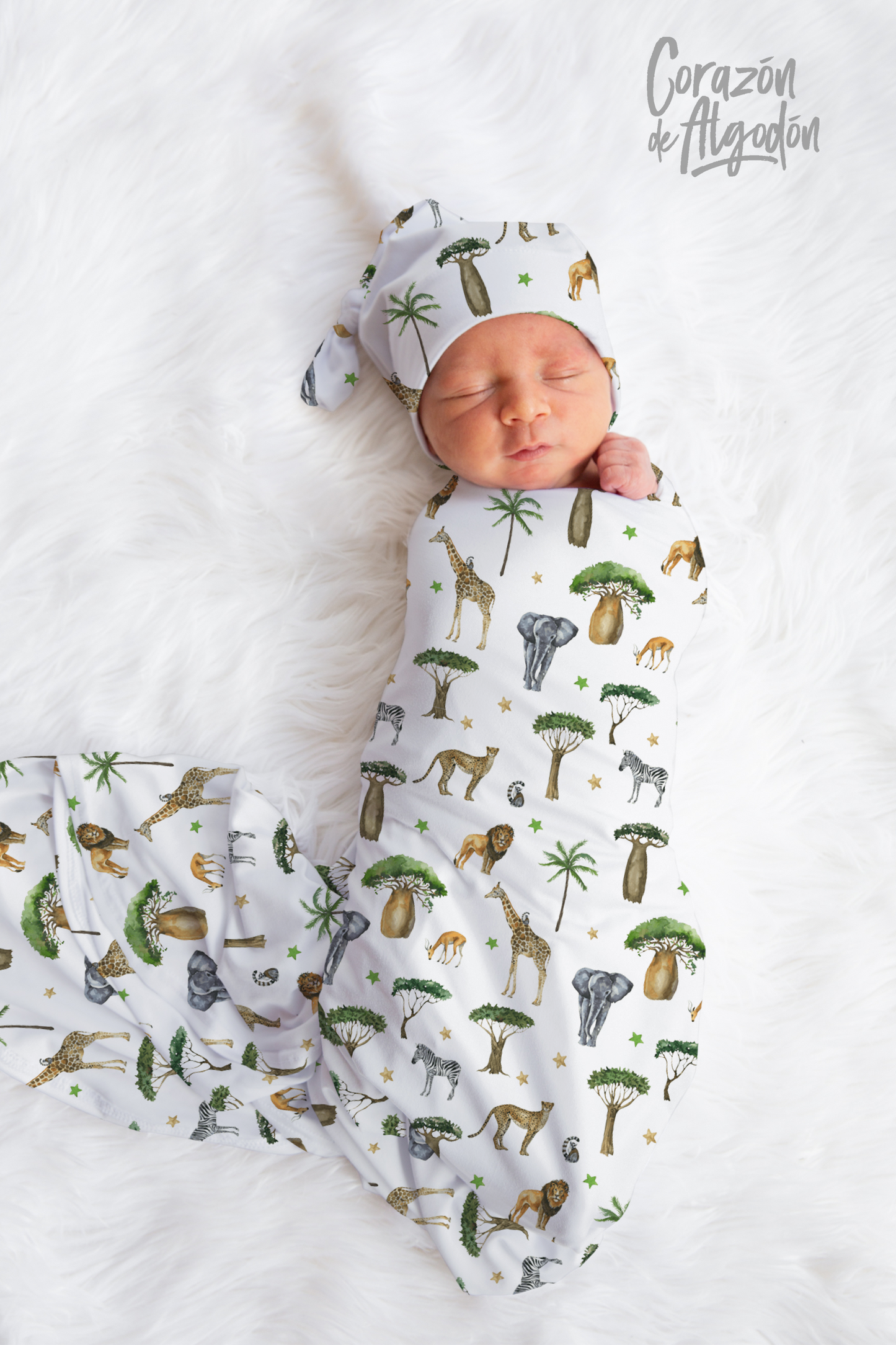 Realistic Safari Swaddle