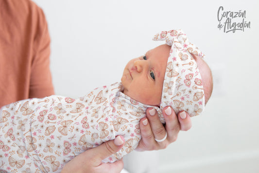 Vintage Butterfly Swaddle