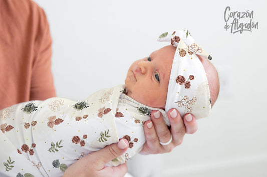 Boho Nature Swaddle