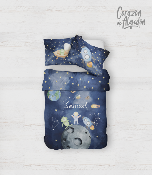 Boy Astronaut Bedding set