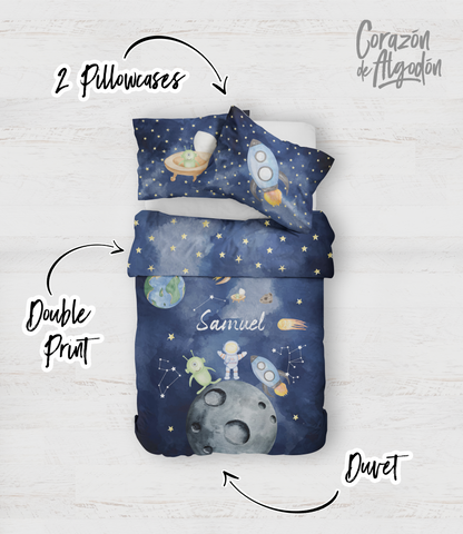 Boy Astronaut Bedding set