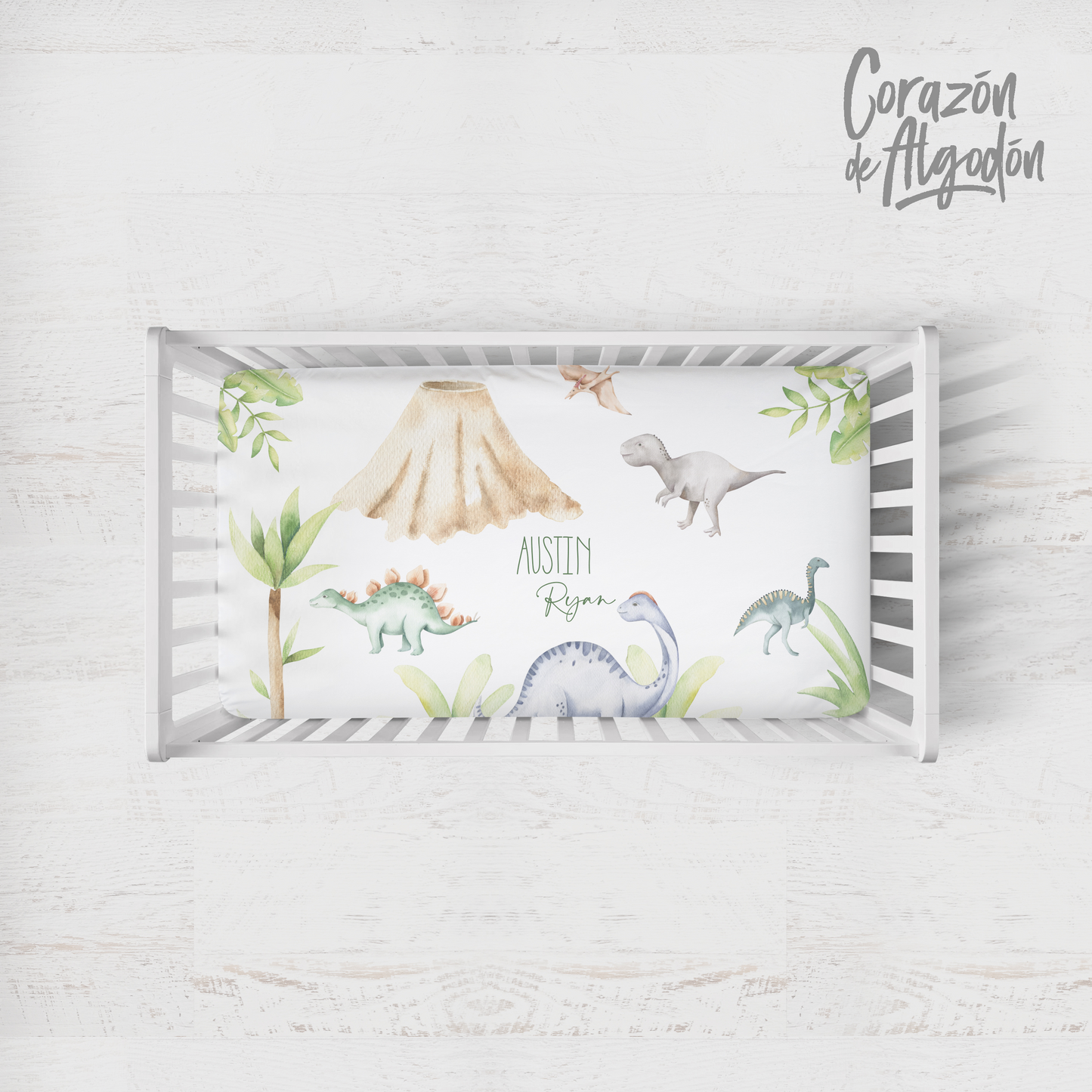 Dinosaur Crib Bedding Set