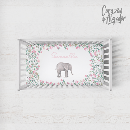 Elephant Crib Bedding Set