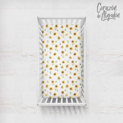 Sunflower Crib Bedding Set