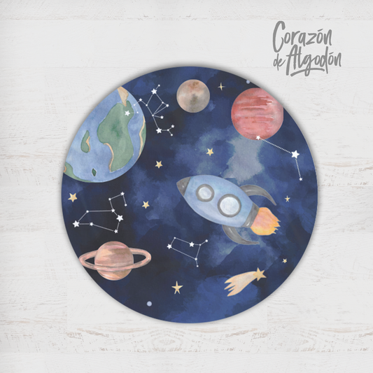 Boy Astronaut Play Mat